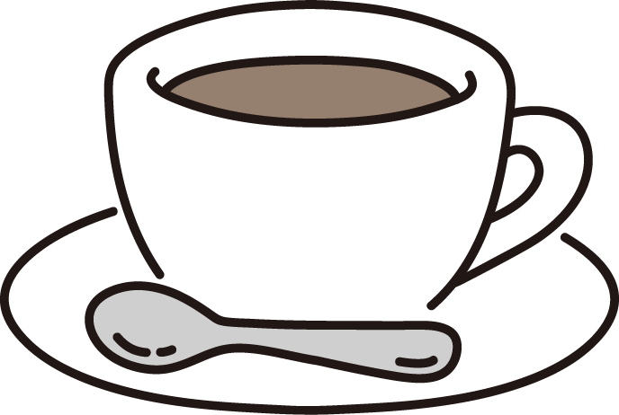 コーヒーカップのイラスト